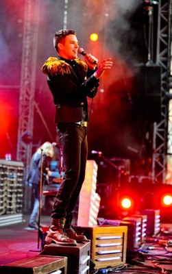 Brandon Flowers of The Killers performs day 1 of Hard Rock Calling- Old Photo 16