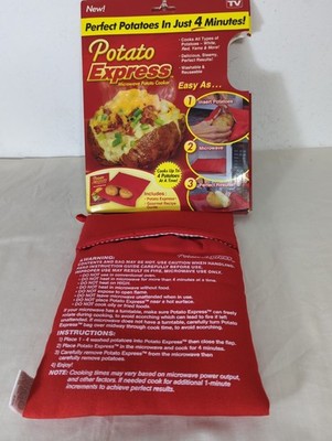 As Seen on TV POTATO Express! Microwave Potato Cooker by Ontel Products - 