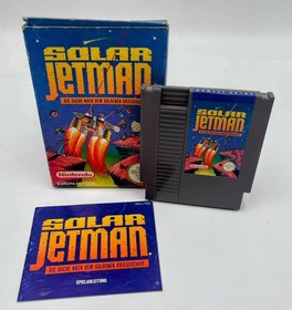 Nintendo NES - SOLAR JETMAN - OVP CIB Komplett mit Anleitung vom H&auml;ndler ✓