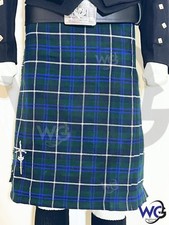 DOUGLAS BLAU 8 YARD 16 OZ SCHOTTISCHER HERREN FREIZEIT PREMIUM ACRYL TARTAN KILT.