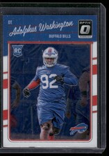 2016 Donruss Optic #102 Adolphus Washington