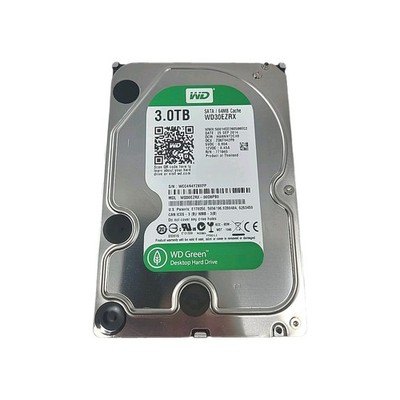 WD Green 3TB SATA III 3.5  Desktop Hard Drive WD30EZRX 64MB Cache HDD