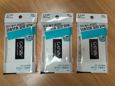 GATSBY Blotting Paper Powdered Oil Clear 70Sheets X3 Pack