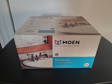 MOEN Banbury WS84912SRN Bathroom Faucet Brushed Nickel Finish  Spot Resist  New