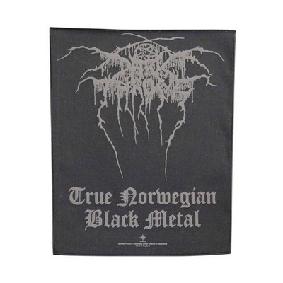 Large Darkthrone True Norwegian  Sew On Battle Jacket Patch - OFFICIAL