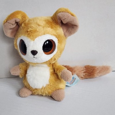 YooHoo Baby Lemur Stuffed Plushie Long Tail 6 Inch Hasbro Original Color HTF