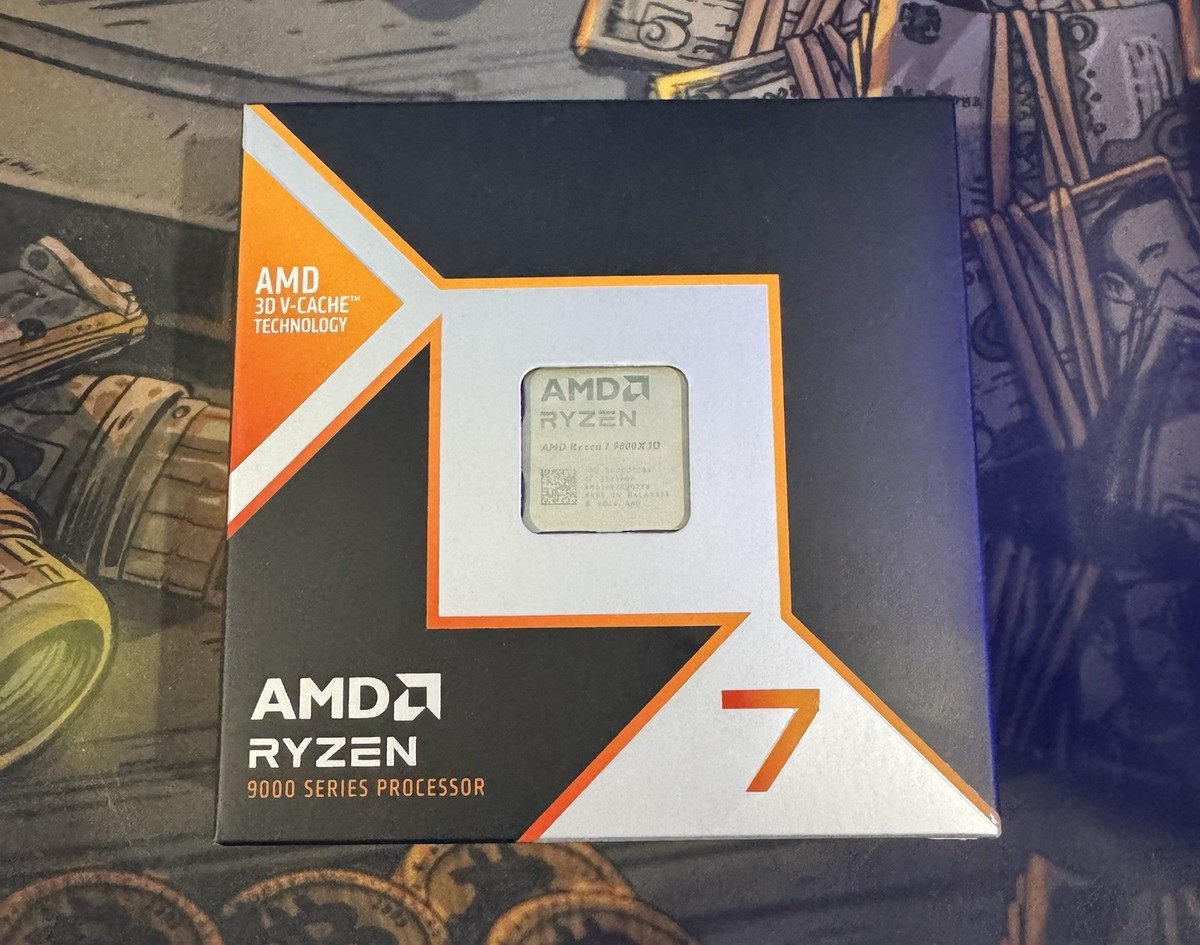 Buy AMD Ryzen 7 9800x3D AM5 Gaming CPU Processor 8-core