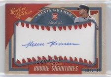 2019 Leather & Lumber Rookie Signatures Baseball /149 Kevin Kramer #126 Auto ni4