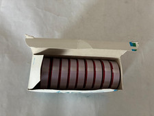 9 Red Embossed Unused Vintage Dymo Labeling Tape Original Box Label Belgium 12'