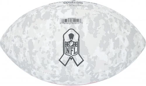Футболист Уилсона с автографом Майка Олстотта из Tampa Bay Buccaneers 2024 Salute To Service - Изображение 4 из 4