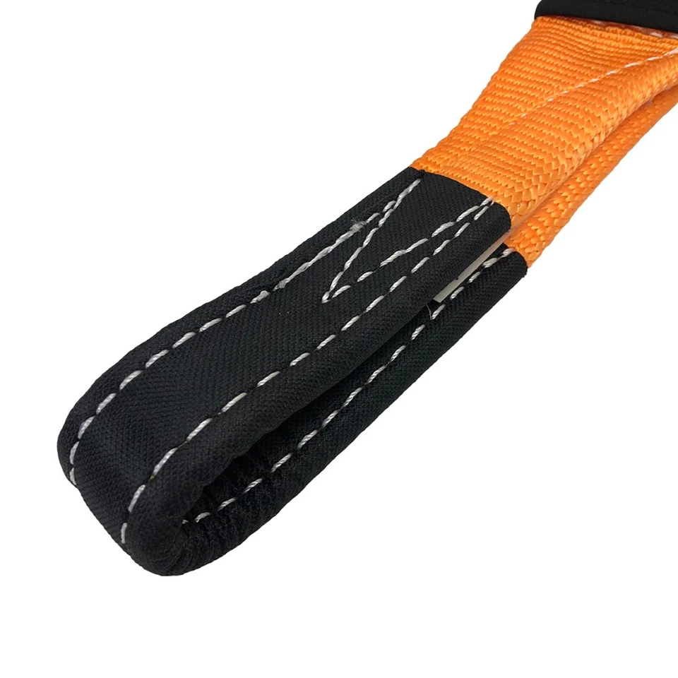 Snatch Strap 11000kg 9M Winch Extension Recovery Strap & Protectors Tow SWL 5Ton - Image 2 of 4