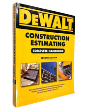 DeWalt Construction Estimating - Complete Han...