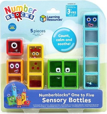 Zahlenblöcke Ein bis Fünf Sinnesflaschen von Learning Resources - Alter 3+ - Spielzeug