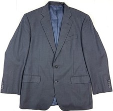 Brooks Brothers Mens Saxxon 1818 Madison Sport Coat Size 43R Wool Navy Blazer