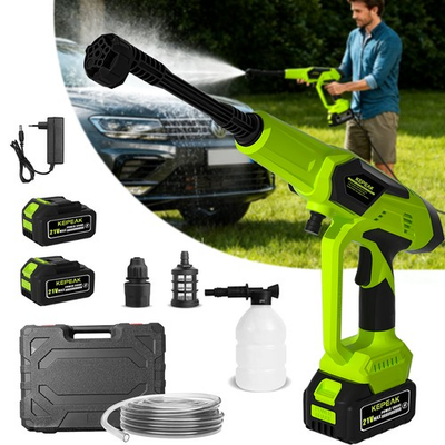 #ad Portable Cordless Electric High Pressure Water Spray Gun Car Washer Cleaner Tool $42.99