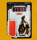 1983 Star Wars 4-LOM UNPUNCHED Vintage 65 Back Card Kenner Return of the Jedi