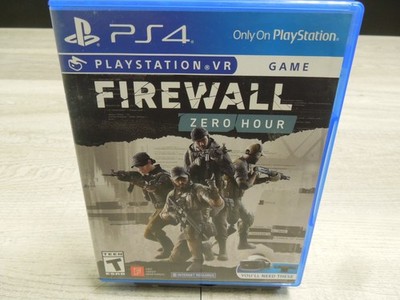 Firewall: Zero Hour 2018 Sony Playstation 4 PS4 CIB Complete Video Game