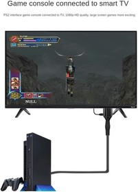 For Sony PS1 PS2 to HDMI Adapter Cable Game Console Audio Video Converter Lot