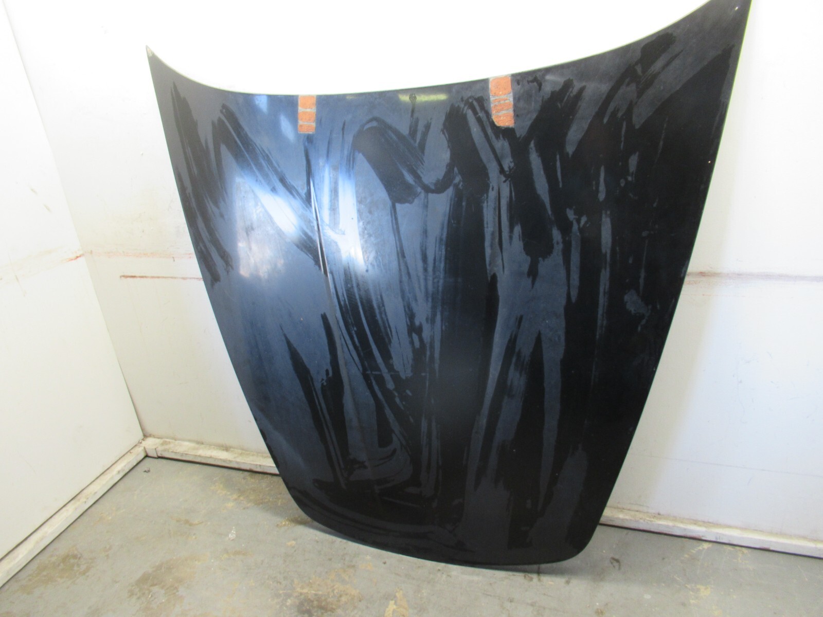 04-12 MASERATI QUATTROPORTE FRONT HOOD BONNET BLACK OEM
