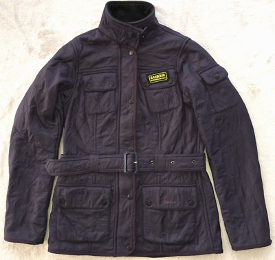 Barbour International Motorcycle womens Purple Quilted Barbour International Motorcycle womens Purple Quilted