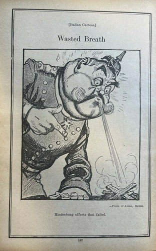 1918 European War Cartoons United States France Germany England Kaiser - Picture 5 of 5
