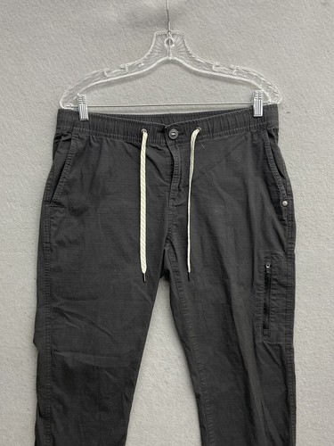 Vuori Ripstop Climber Pants Gray Outdoors Drawstring Men’s Size Large L - Picture 3 of 10