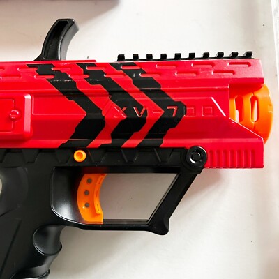 Nerf Rival Red Apollo XV-700/XVIII-500 Blue Blaster Gun Tested