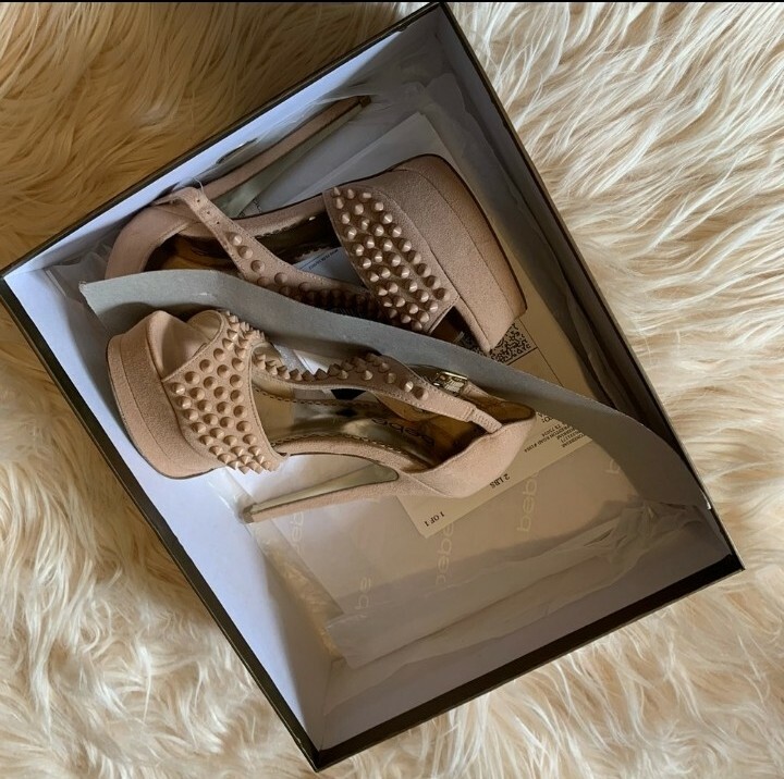 bebe platform sandals - image 4