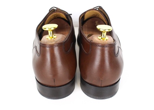 SUITSUPPLY Mens Classic Shoes EU43 Mid Brown Calf Leather Derby Classic - Picture 6 of 12