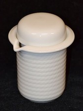 THOMAS Porzellan Milchkännchen CORDA Umbra Arena weiß Milchgießer TOP ZUSTAND