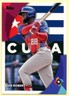2023 Topps World Baseball Classic Global Stars Luis Robert card #WBC-13 Cuba