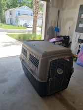 Dog Travel Kennel. Dog Carrier. Large Dog Carrier. Airlines Approved.