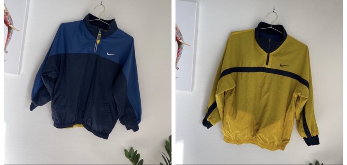 Nike Vintage Reversible Nylon High Neck Jacket XL | eBay Nike Vintage Reversible Nylon High Neck Jacket XL | eBay