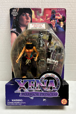 Xena Warrior Princess 5'' HAREM XENA Action Figure w/ Pillar of Power NEW ToyBiz