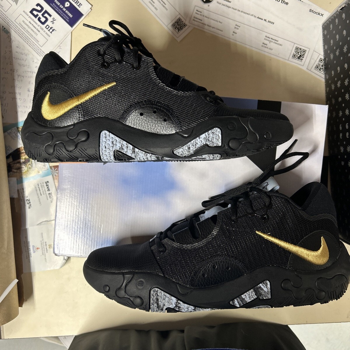 ナイキ pg6 ブラック Size 12 - BRAND NEW IN BOX! Nike PG 6 Black | eBay