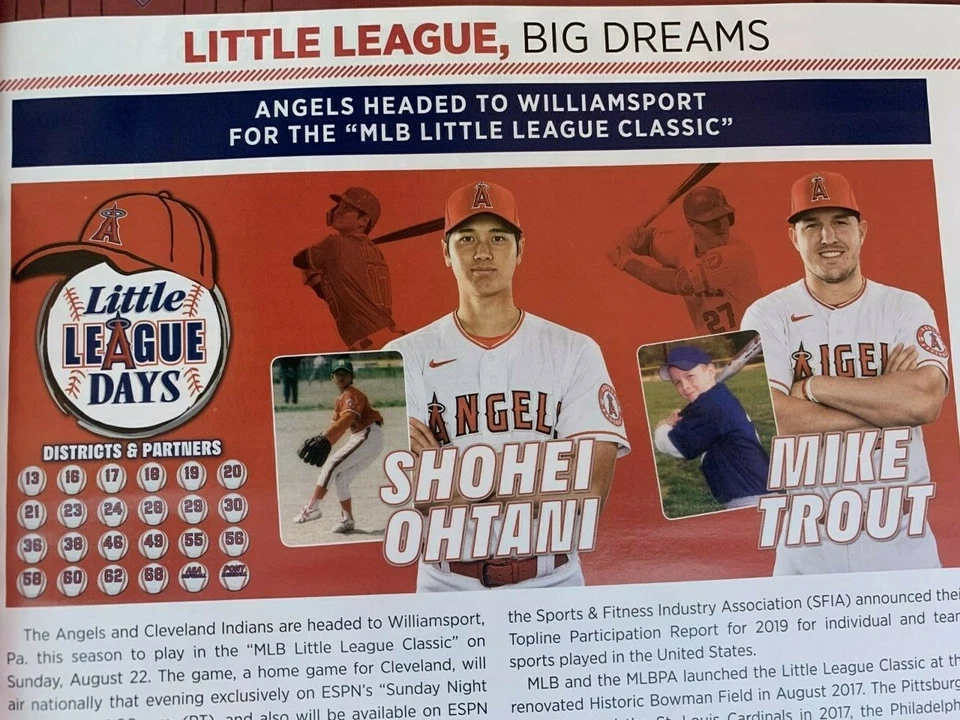 2021 LA ANGELS ANAHEIM YEARBOOK MAGAZINE OHTANI 50/50 2021 MOST VALUABLE PLAYER - Image 4 of 4