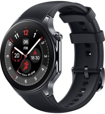 OnePlus Watch 2 - Black Steel - 1,43'' - 47mm - AMOLED - NEU & OVP