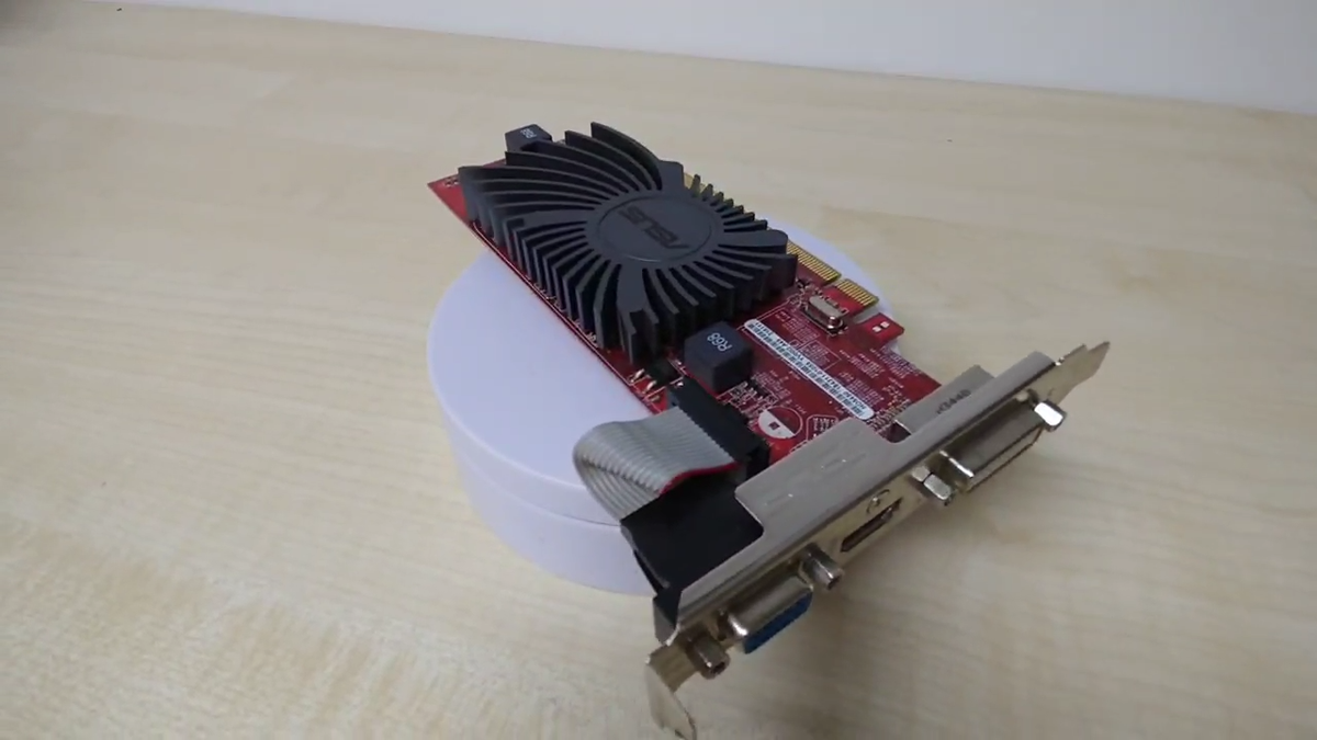 Carte Graphique ASUS ATI RADEON HD 5450 2GB DDR3 – Testée, En Excellent état !