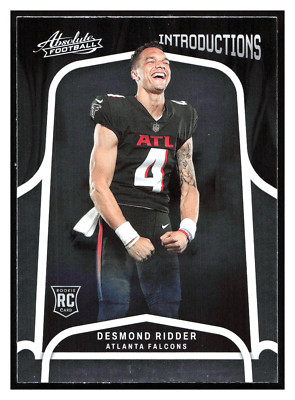 2022 Panini Absolute Desmond Ridder RC Introductions INT-3 Atlanta ...