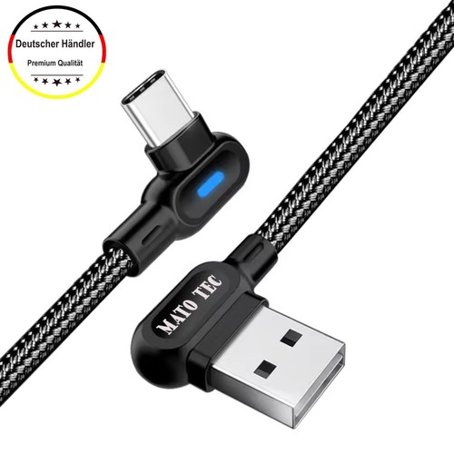 1-2m Typ C USB-C USB 90° Kabel kątowy Szybkie ładowanie do Samsung Huawei Xiaomi - Zdjęcie 10 z 16