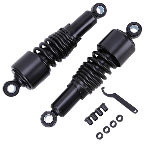 10.5" Rear Absorber Shocks Lowering For 88-23 Harley Sportster 883 1200 Iron 48 - Picture 11 of 13