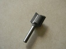 3/4" 2 flute straight bit, 3/4" CL, 1/4" shank