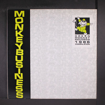 VARIOUS: monkey business GREEN MONKEY 12'' LP 33 RPM Canada