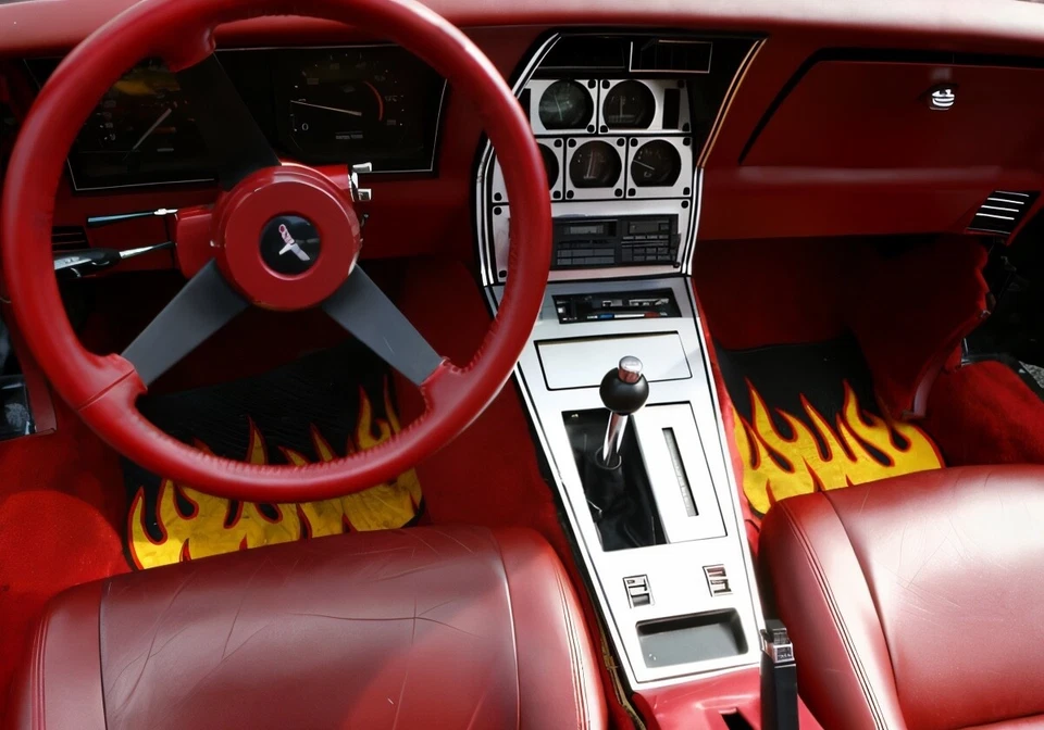 Kit de molduras de tablero Chevrolet Corvette 1977-1982 | Kit completo | Variedad de colores Foto 4 de 4