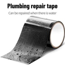 Black/White Super Strong Waterproof Tape Rubber Seal Stop Leaks Adhesive Tape