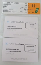 Agilent 8960 Series Test UMTS USIM SIM Card Part Numbers E5515-10009 E5515-10008