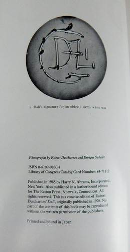 Masters of Art: Salvador DALI by Robert Descharnes (1985, Hardcover) Dust Jacket - Picture 5 of 10