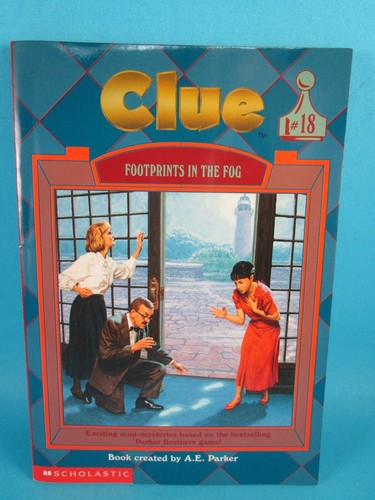 CLUE Chapter Books Lot Mystery by A E Parker #4, 13, 17, 18 + CLUE JR #1 Book - Picture 23 of 24