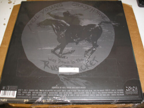 Neil Young & Crazy Horse - Way Down In The Rust Bucket 4 x LP box set Reprise - Picture 2 of 2