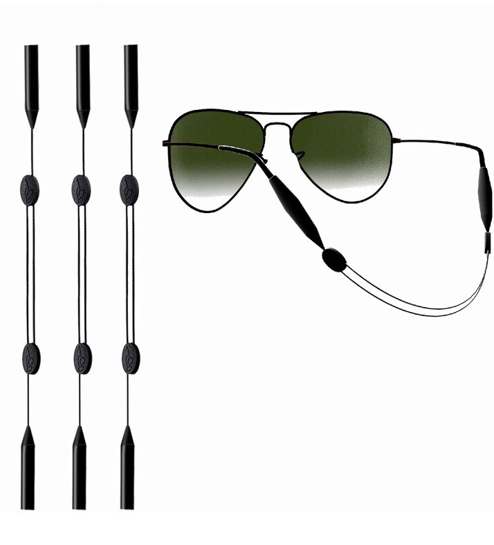 3x Glasses Strap Neck Cord Sports Eyeglasses Band Sunglasses Rope String Holder